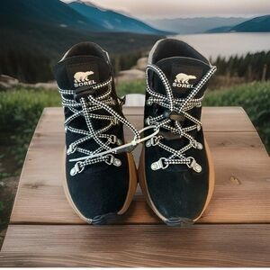 Sorel Black and Brown Men's Boots